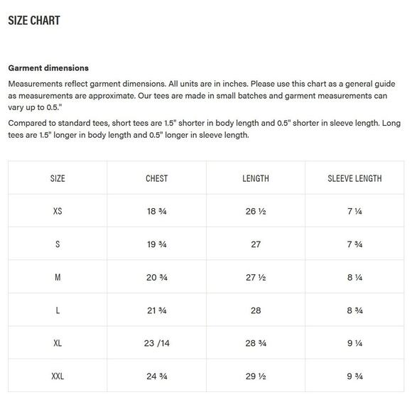 Buck Mason Men's Pima Cotton Straight Hem Crewneck Made in USA Tee T-Shirt - Picture 5 of 5